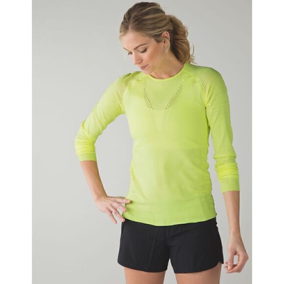NWOT Lululemon Light Speed Long Sleeve in Ray - Picture 3 of 12